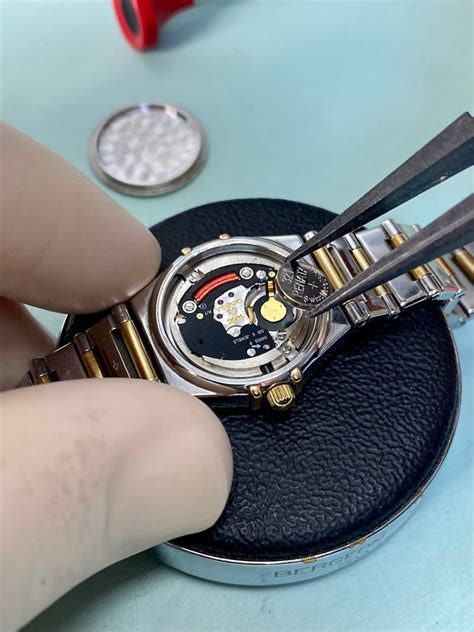 omega constellation watch battery replacement